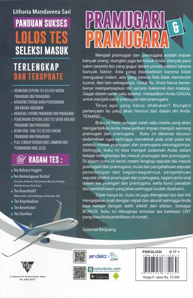 Detail Buku Tes Pramugari Nomer 26