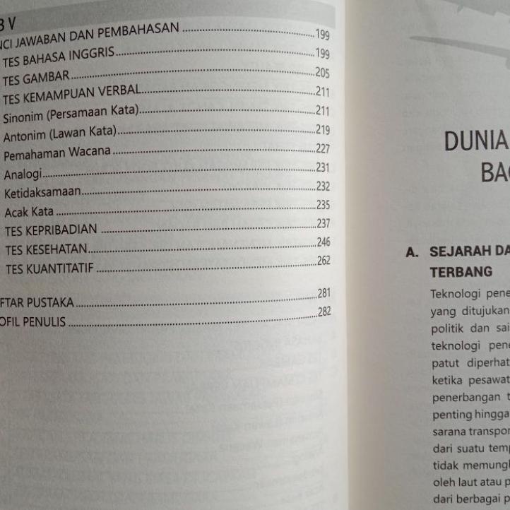 Detail Buku Tes Pramugari Nomer 39