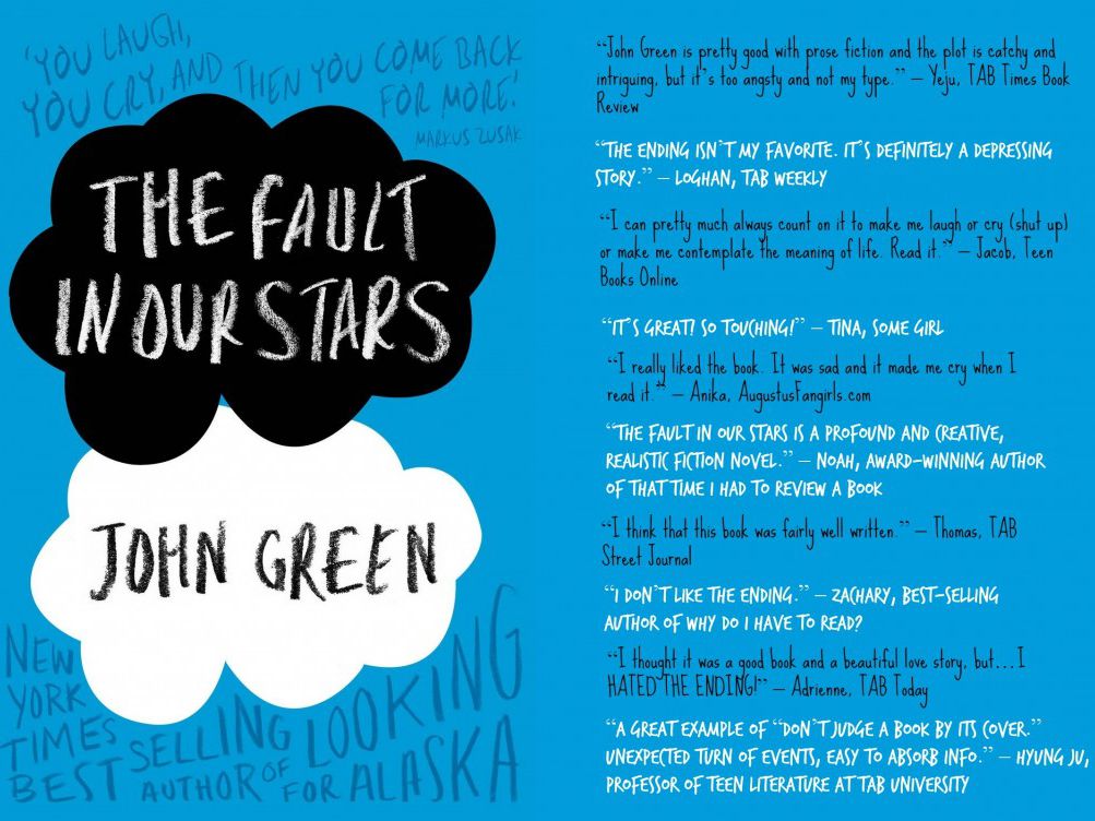 Detail Buku The Fault In Our Stars Nomer 2