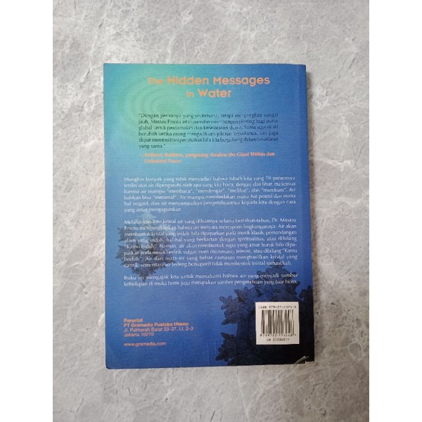 Detail Buku The Hidden Message In Water Nomer 39