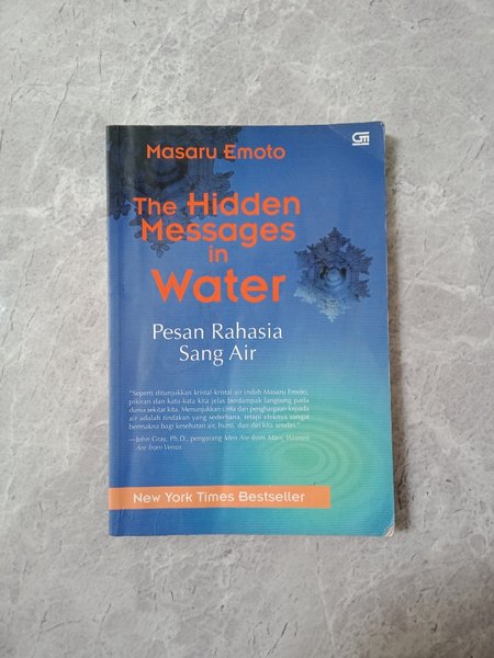 Detail Buku The Hidden Message In Water Nomer 42