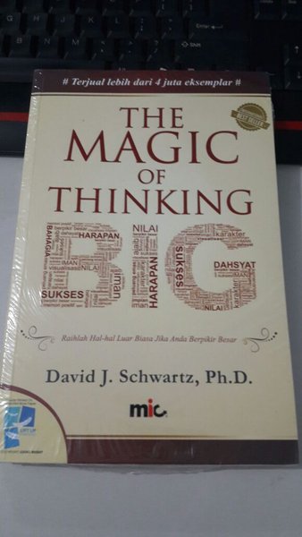 Detail Buku The Magic Of Thinking Big Nomer 39