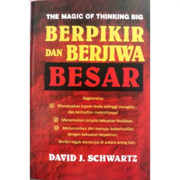 Detail Buku The Magic Of Thinking Big Nomer 40