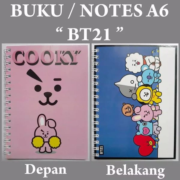 Detail Buku The Notes Bts Nomer 36