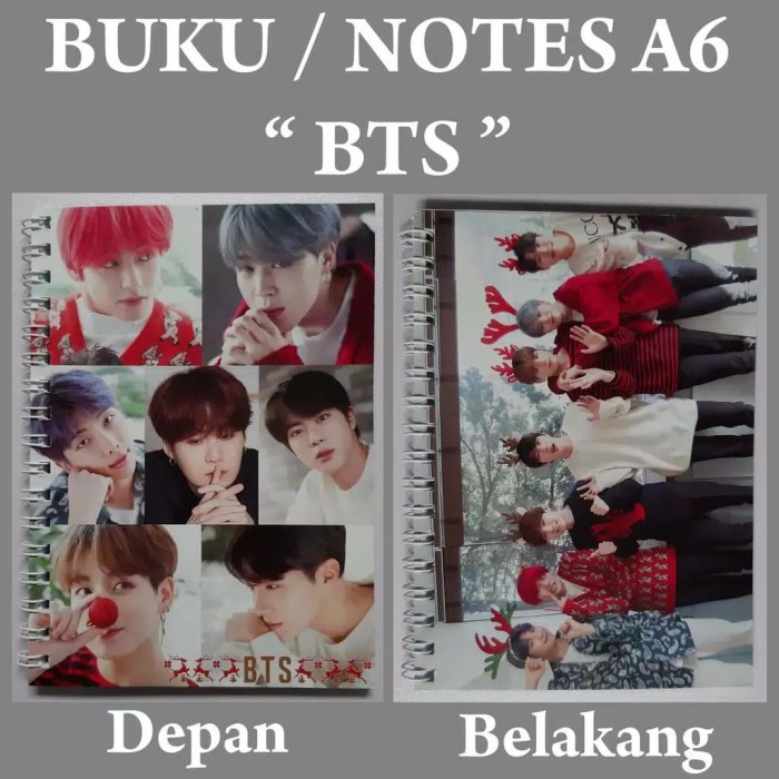 Detail Buku The Notes Bts Nomer 40