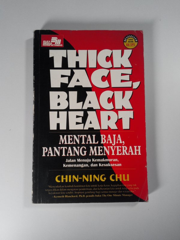 Detail Buku Thick Face Black Heart Nomer 34