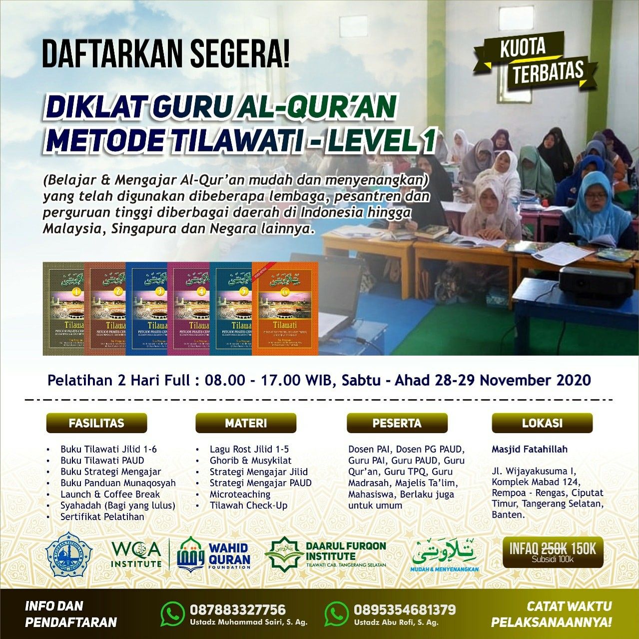 Detail Buku Tilawati Paud Nomer 20