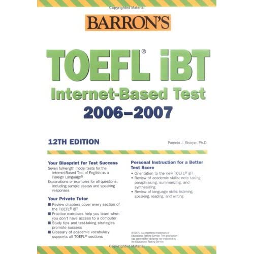 Detail Buku Toefl Barron Nomer 32