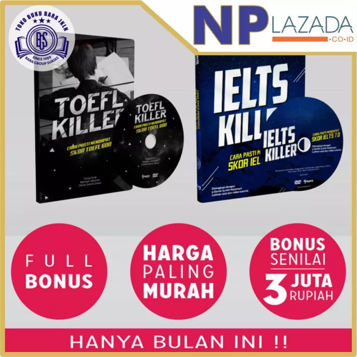 Detail Buku Toefl Killer Nomer 45