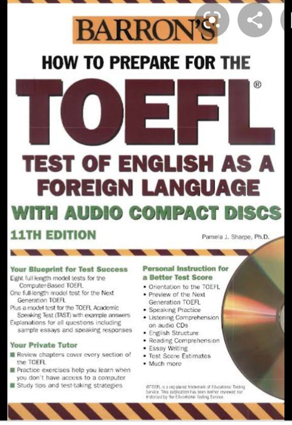 Detail Buku Toefl Yang Mudah Dipahami Nomer 32