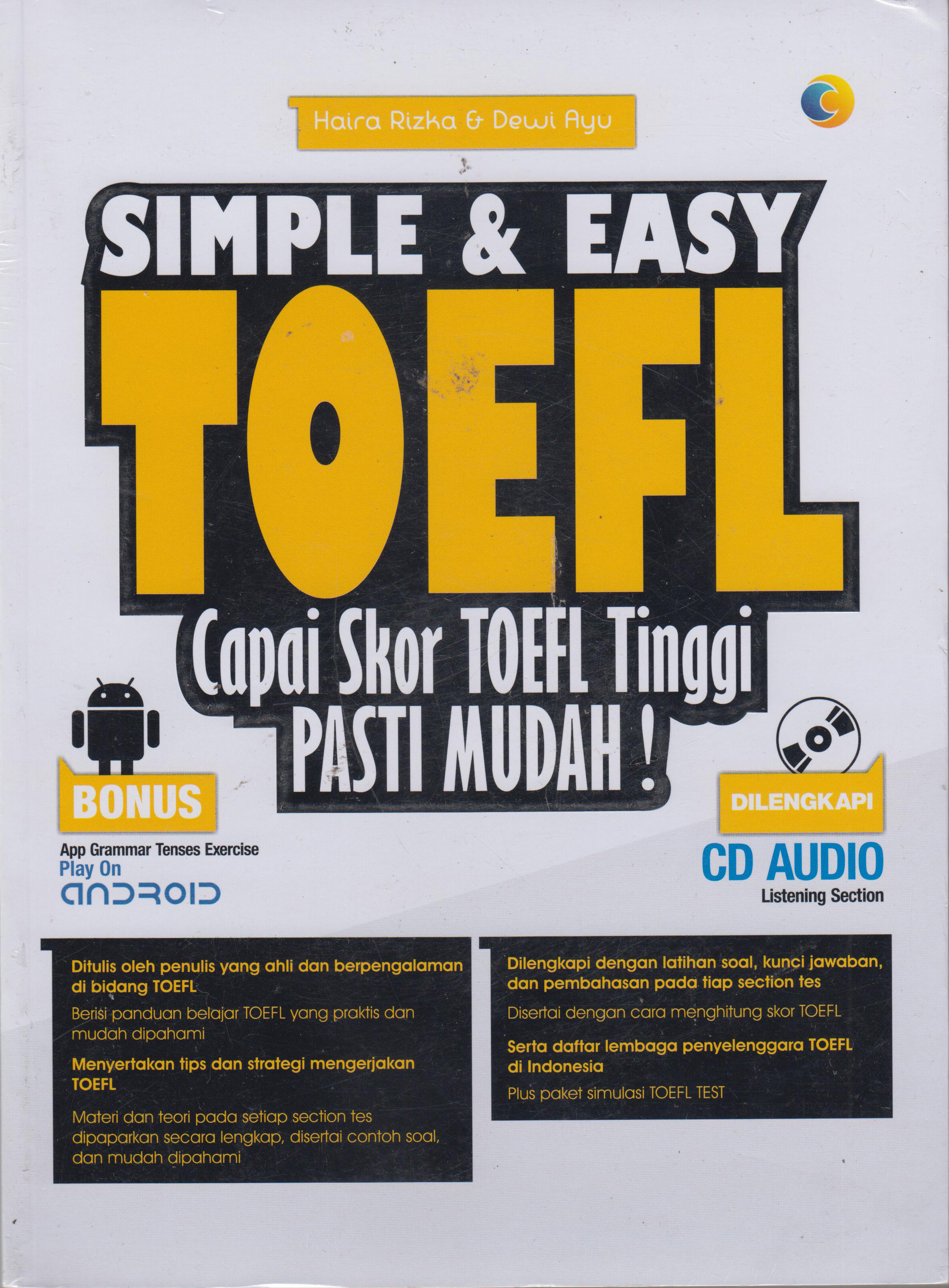 Detail Buku Toefl Yang Mudah Dipahami Nomer 7