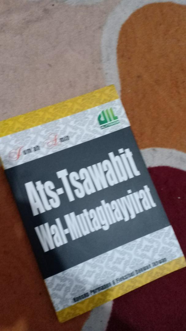 Detail Buku Tsawabit Wal Mutaghayyirat Nomer 43