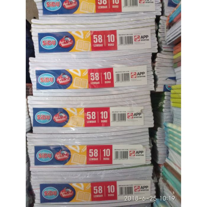 Detail Buku Tulis 58 Lembar Nomer 50