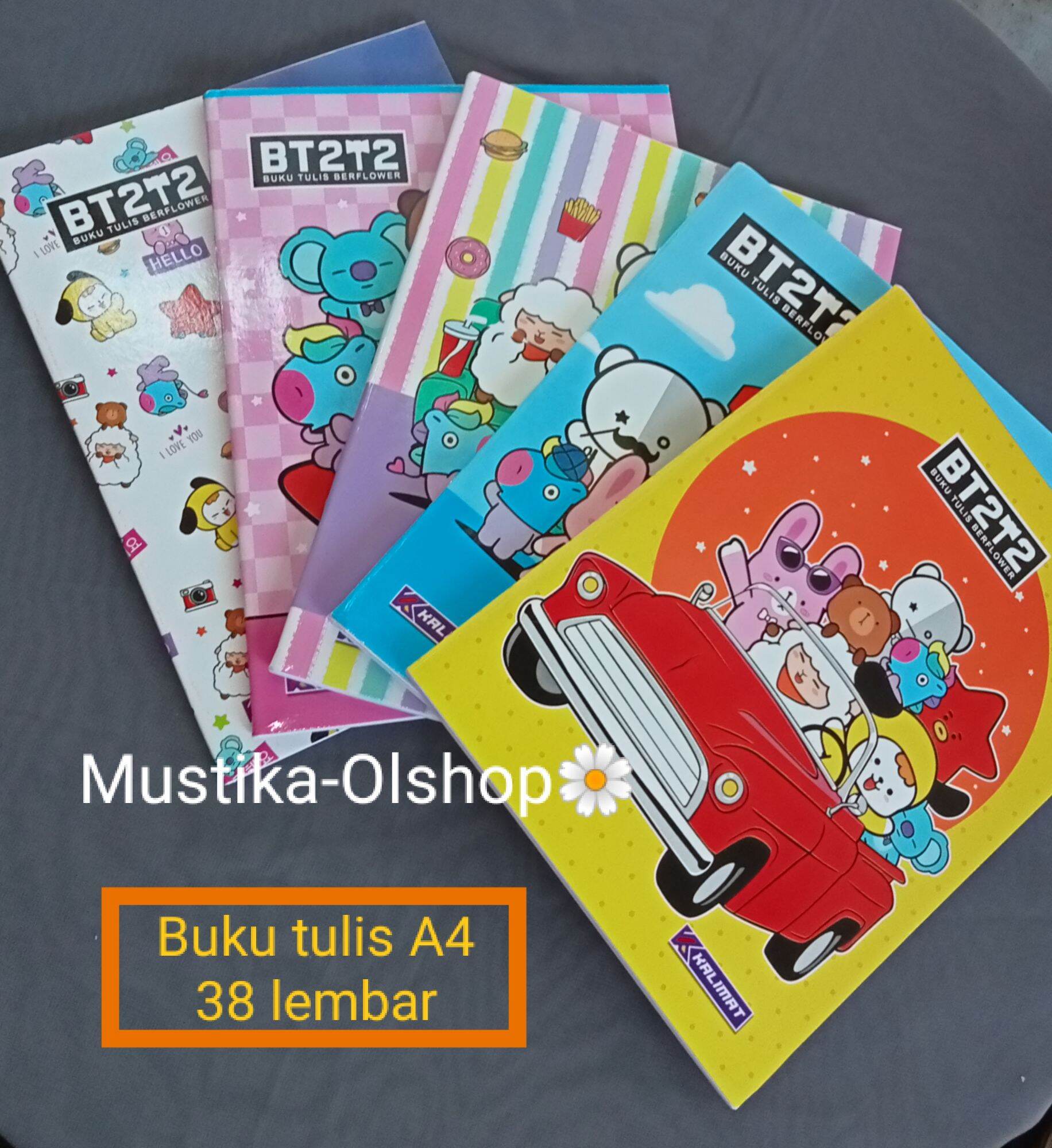 Detail Buku Tulis A4 Nomer 40