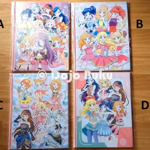 Detail Buku Tulis Aikatsu Nomer 4