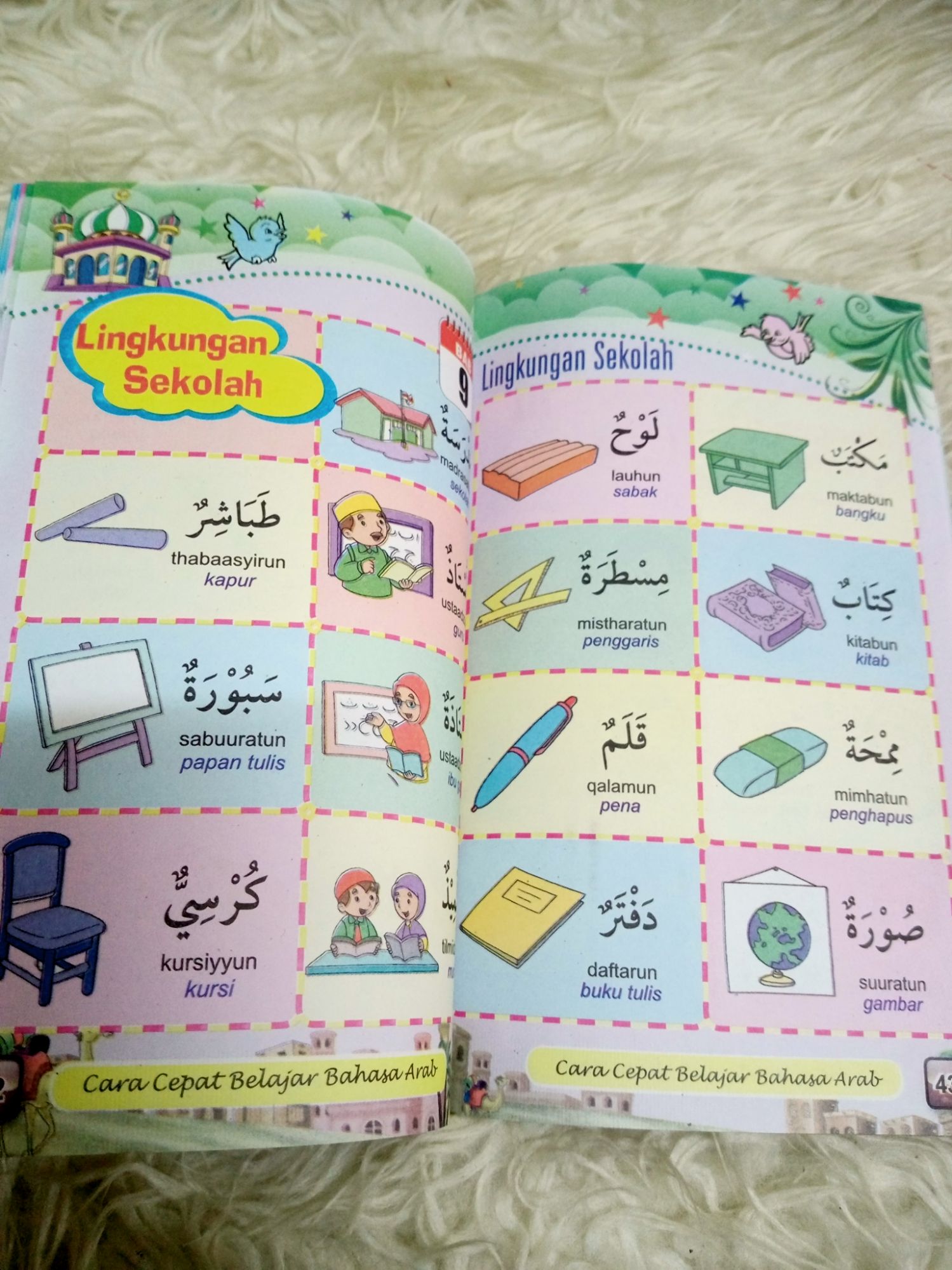 Detail Buku Tulis Bahasa Arab Nomer 36