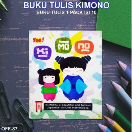 Detail Buku Tulis Bergaris Nomer 3