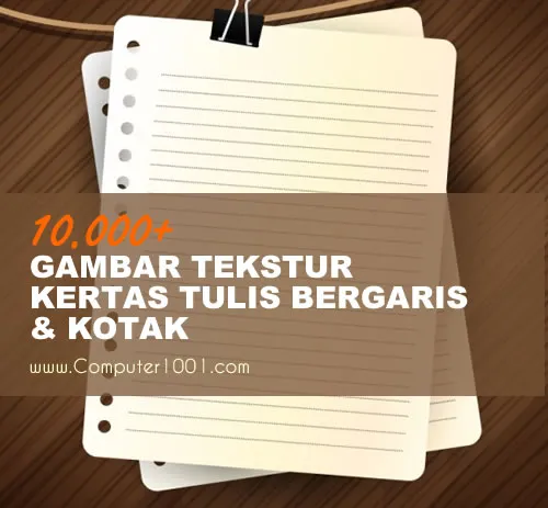 Detail Buku Tulis Bergaris Nomer 38