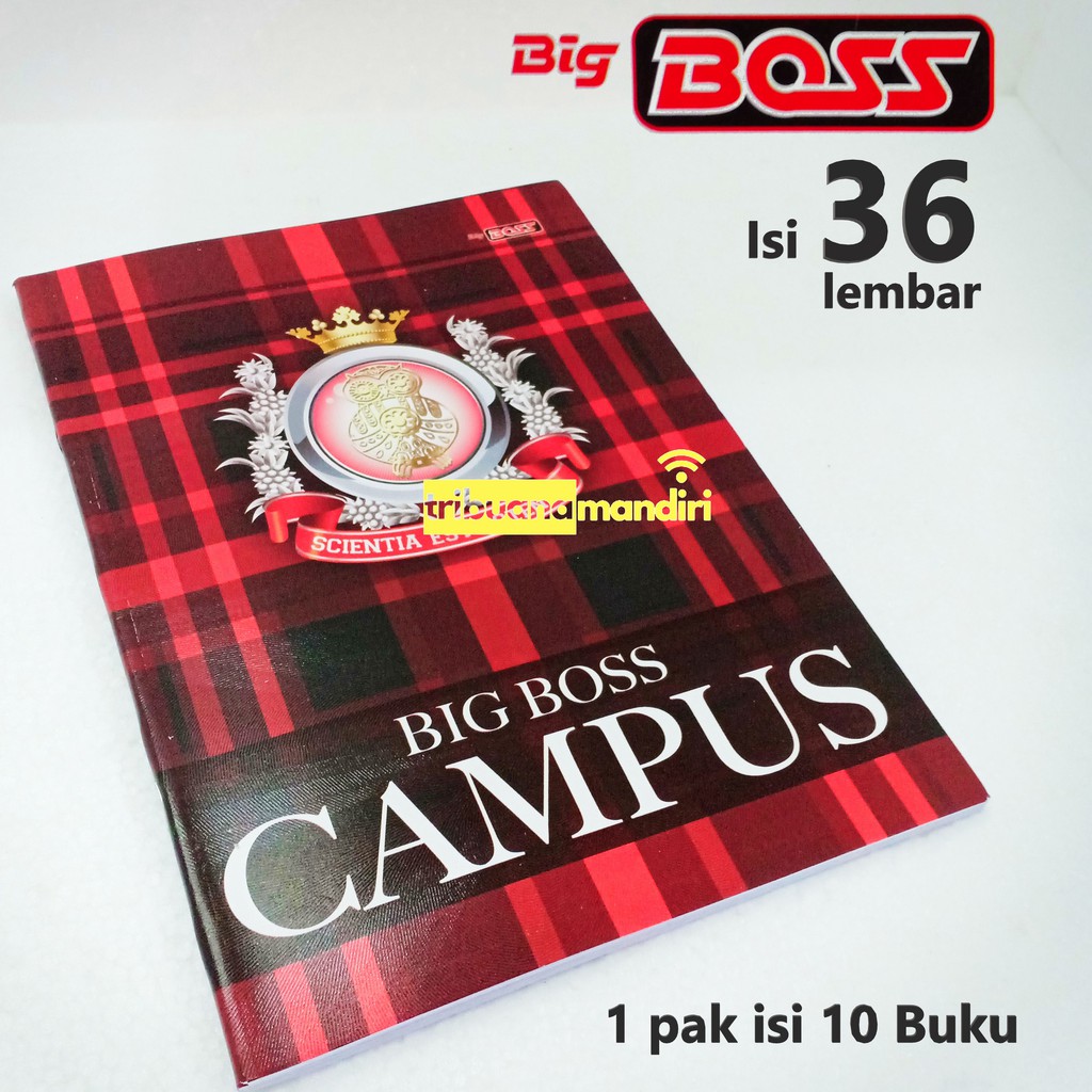 Detail Buku Tulis Big Boss Nomer 5