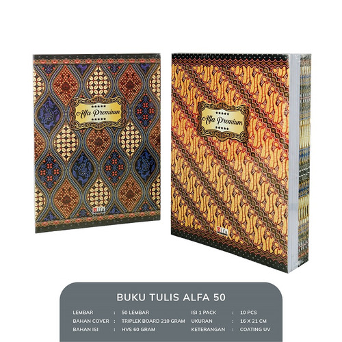 Detail Buku Tulis Boxy Nomer 42