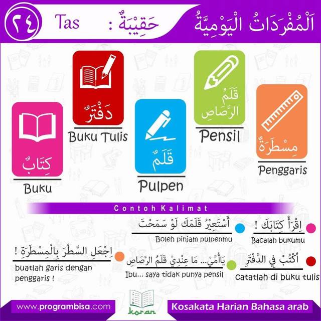 Detail Buku Tulis Dalam Bahasa Arab Nomer 44
