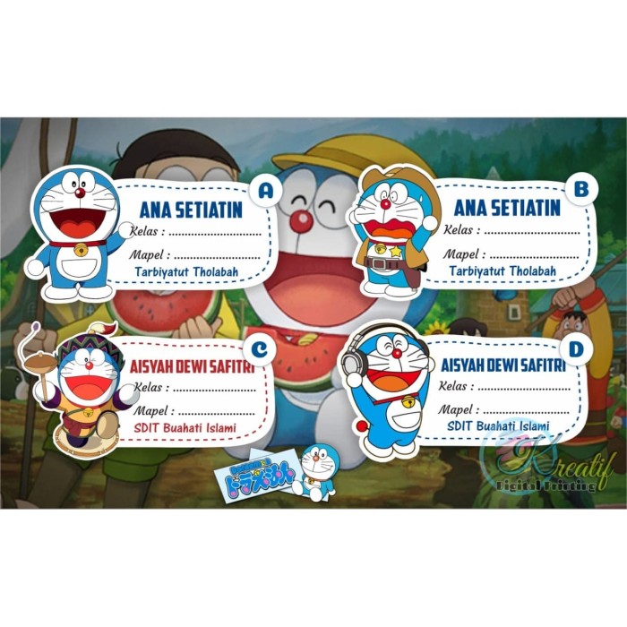 Detail Buku Tulis Doraemon Nomer 32