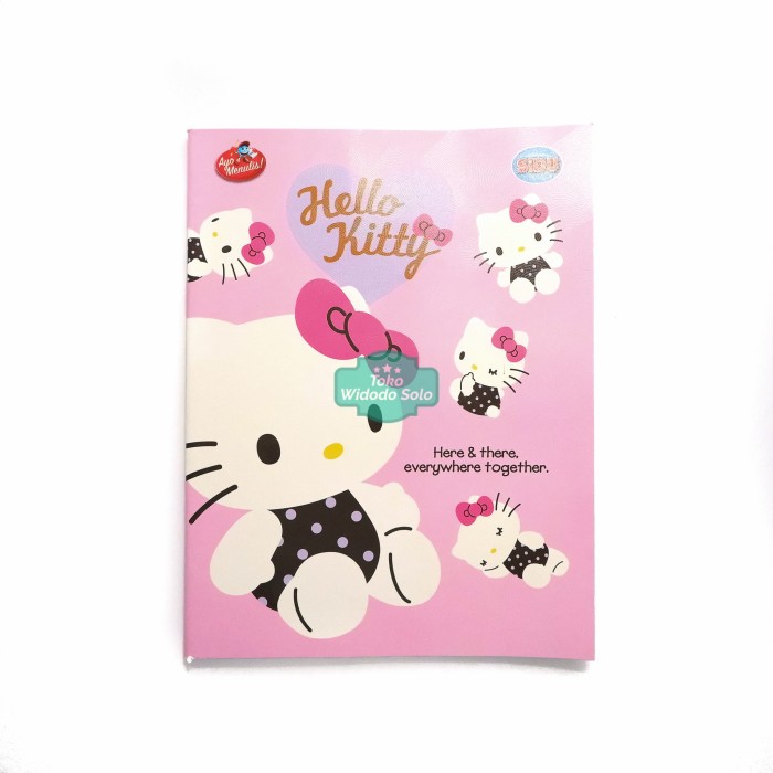 Detail Buku Tulis Hello Kitty Nomer 2