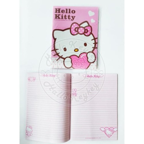 Detail Buku Tulis Hello Kitty Nomer 3