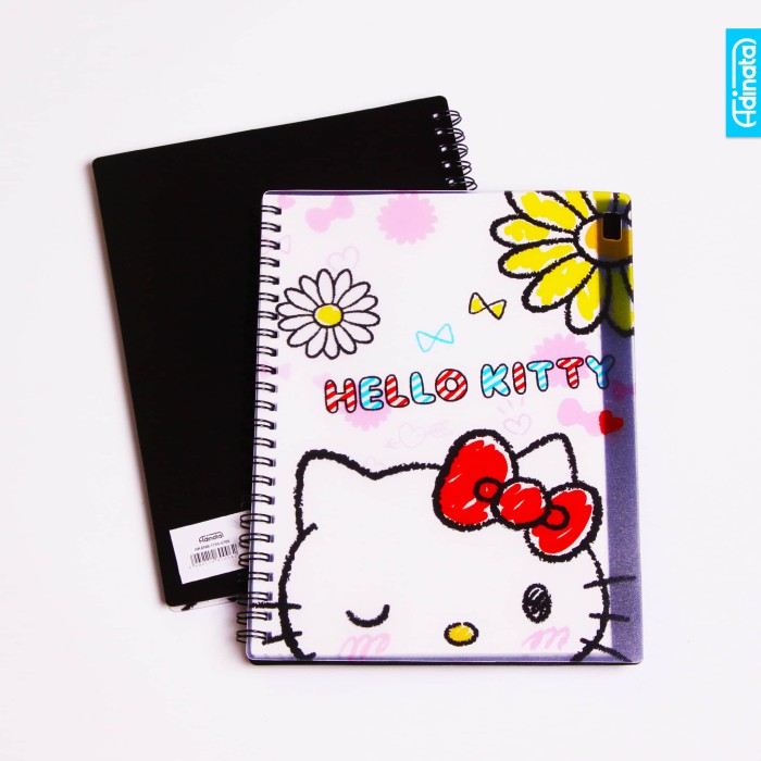 Detail Buku Tulis Hello Kitty Nomer 34