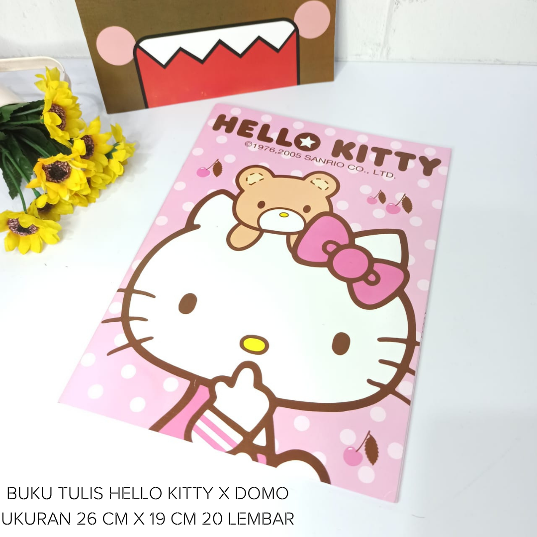 Detail Buku Tulis Hello Kitty Nomer 40