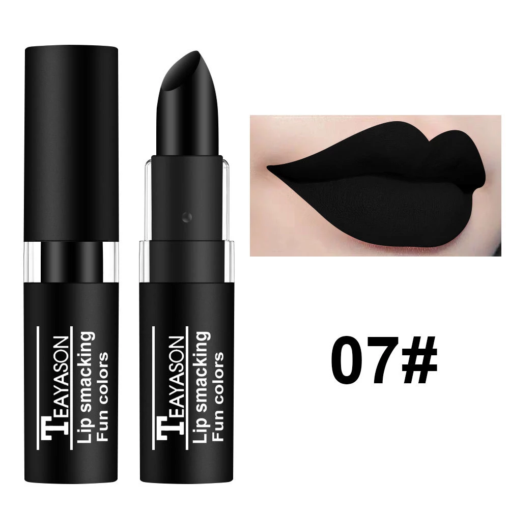 Detail Black Lips Makeup Nomer 6