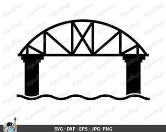 Detail Bridge Over River Clipart Nomer 16