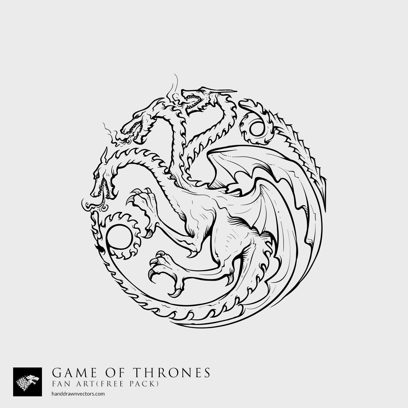 Detail Download Logo Game Of Thrones Nomer 25