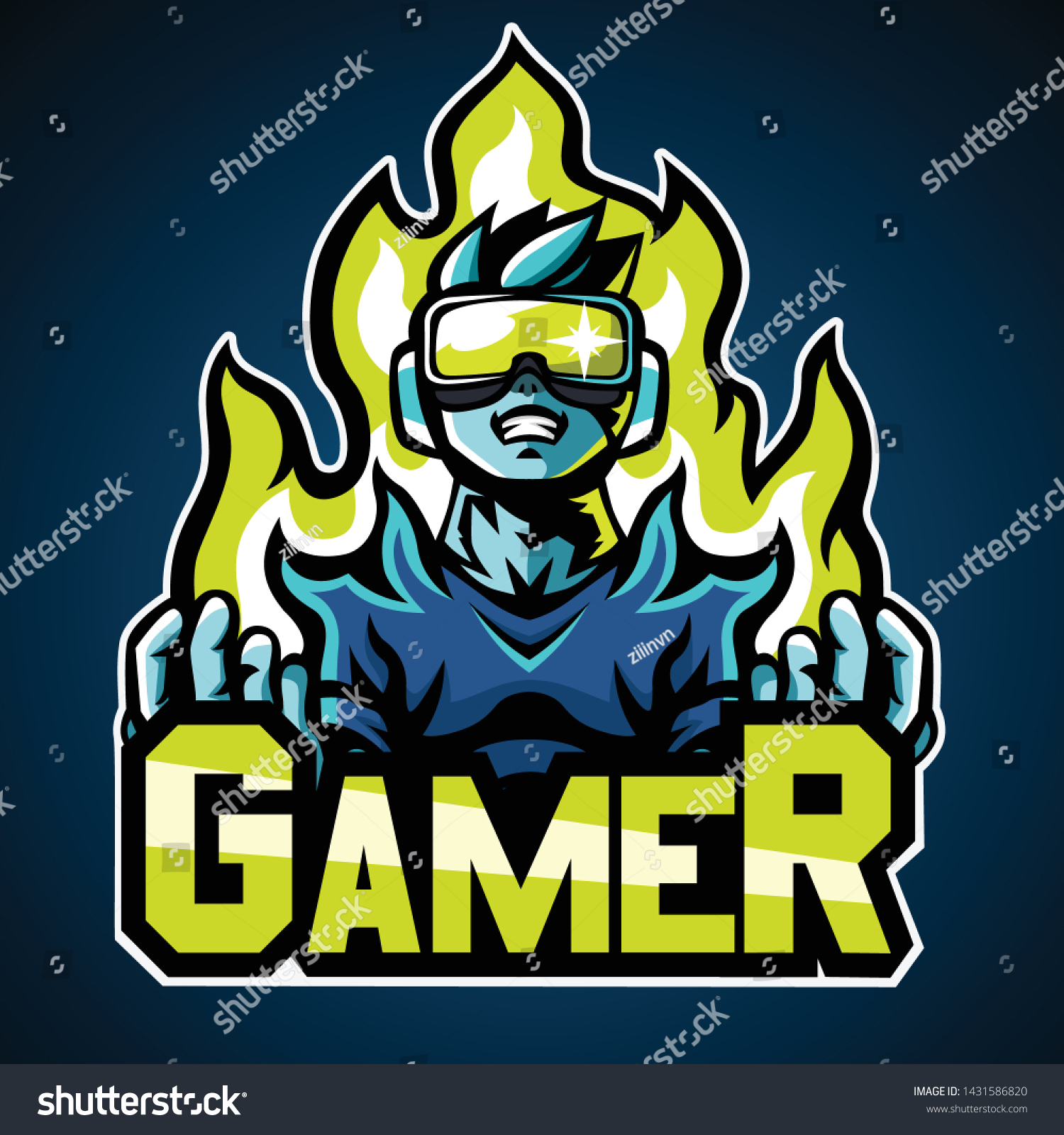 Detail Download Logo Gamer Nomer 19