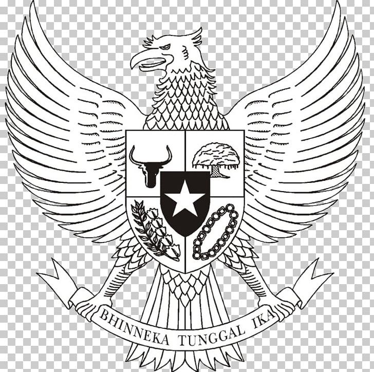 Detail Download Logo Garuda Hitam Putih Nomer 11