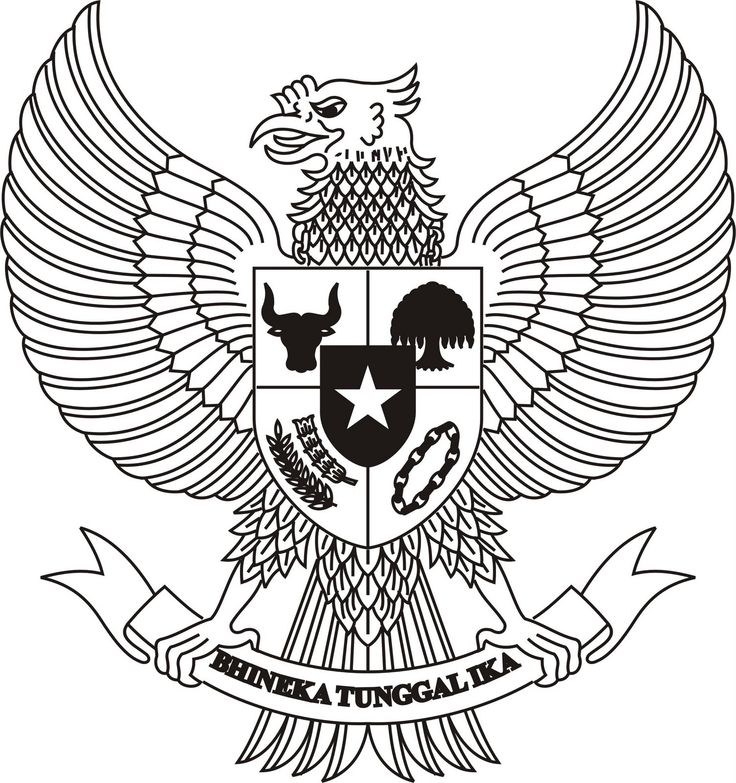 Detail Download Logo Garuda Hitam Putih Nomer 17