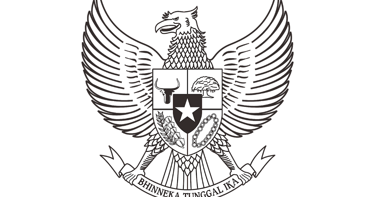 Detail Download Logo Garuda Hitam Putih Nomer 6