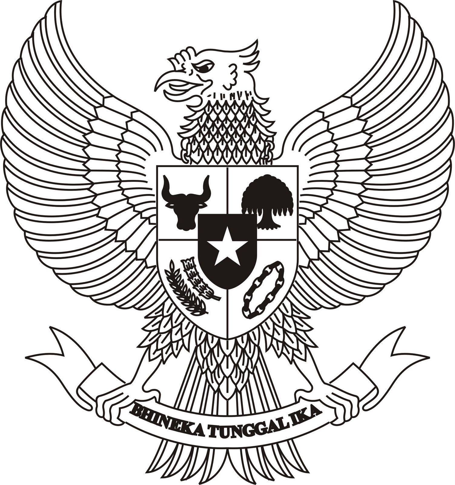 Detail Download Logo Garuda Hitam Putih Format Cdr Nomer 40