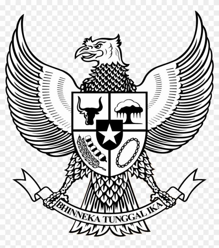 Detail Download Logo Garuda Hitam Putih Format Cdr Nomer 43