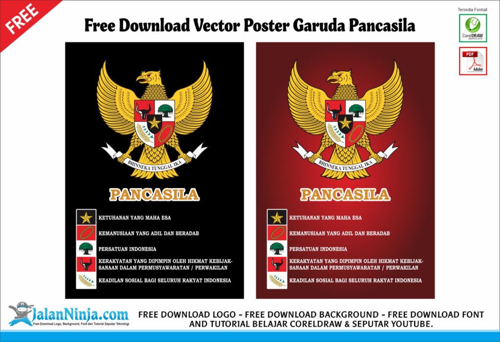 Detail Download Logo Garuda Pancasila Cdr Nomer 29