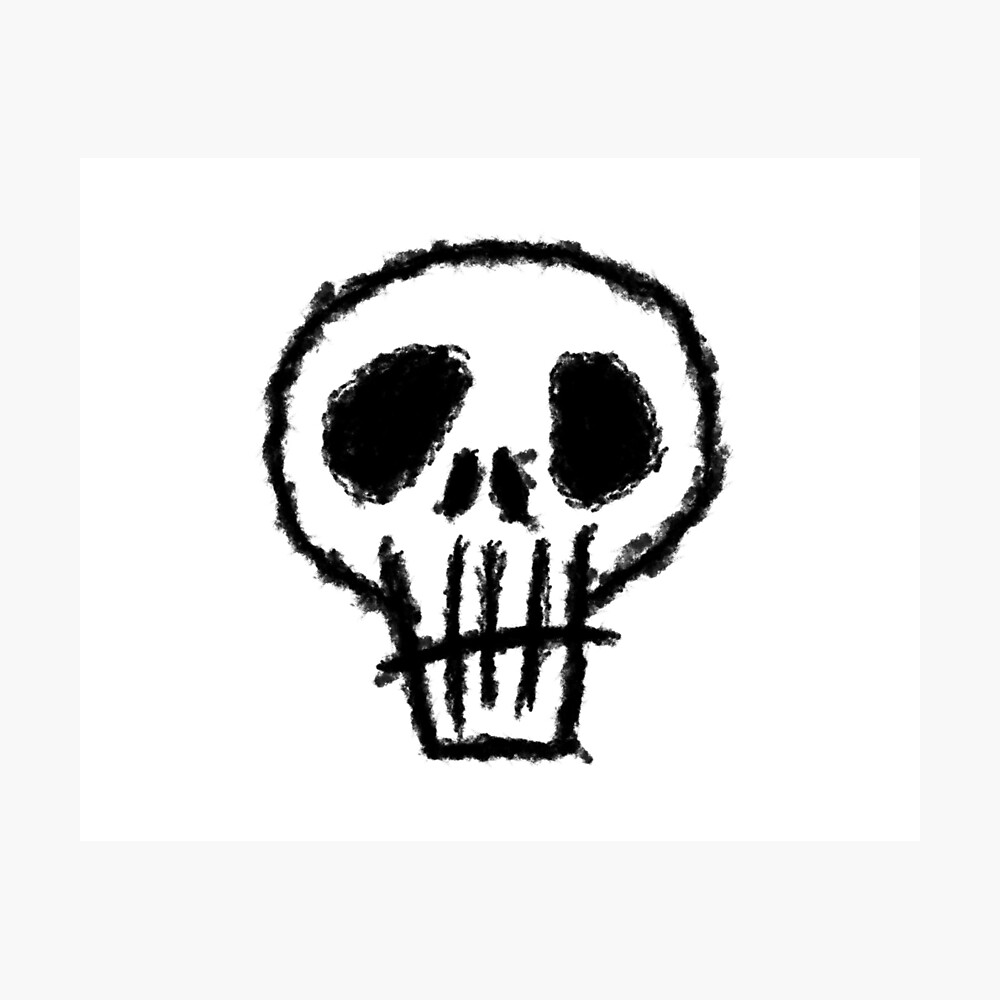 Totenkopf Zeichnung - KibrisPDR