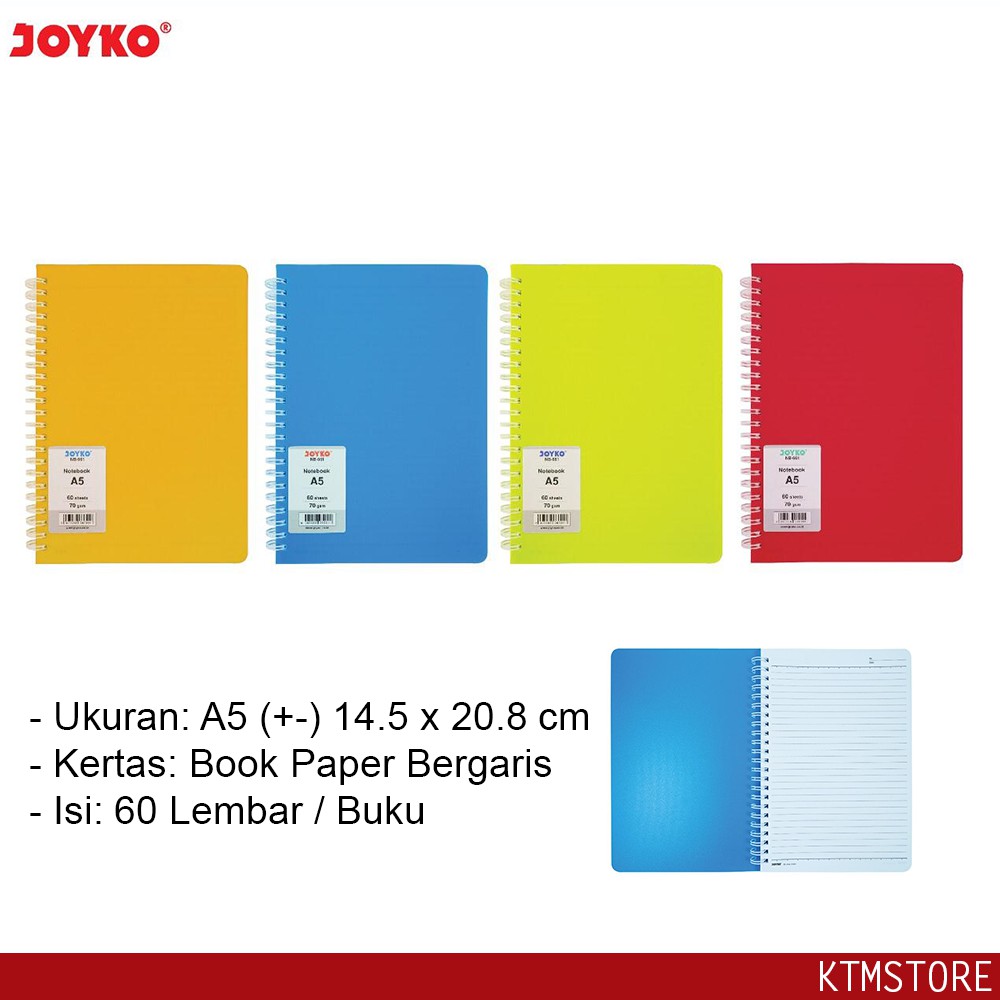 Detail Buku Tulis Joyko Nomer 3