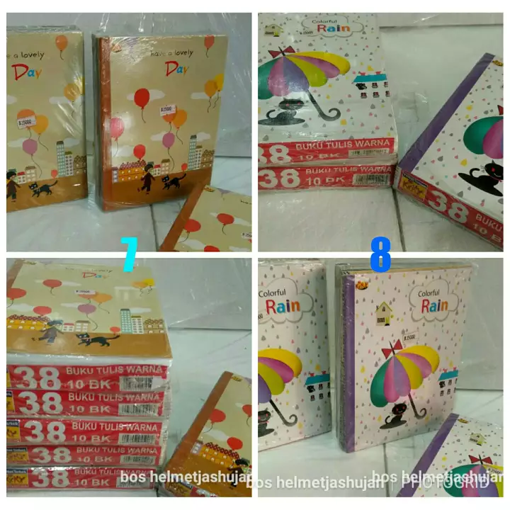 Detail Buku Tulis Kiky 38 Nomer 30