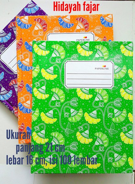 Detail Buku Tulis Panjang Nomer 29