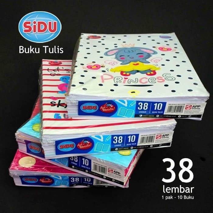 Buku Tulis Sidu - KibrisPDR