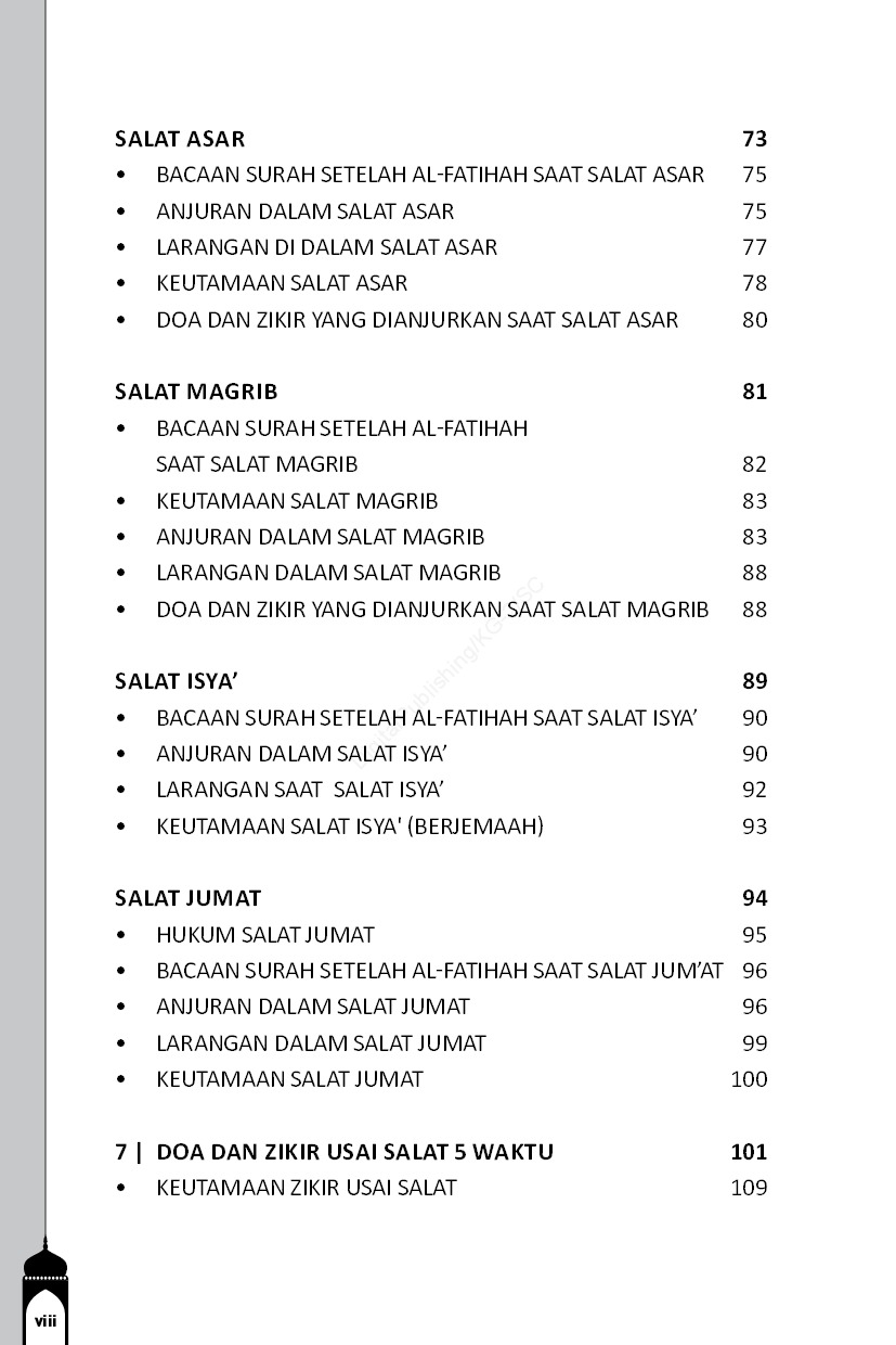 Detail Buku Tuntunan Sholat 5 Waktu Nomer 28