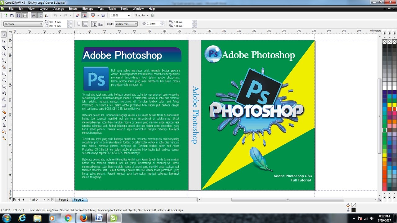 Detail Buku Tutorial Corel Draw X7 Nomer 18