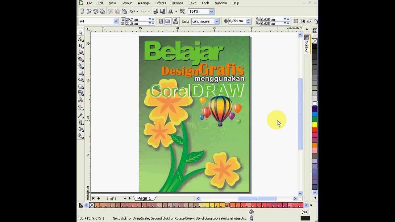 Detail Buku Tutorial Corel Draw X7 Nomer 25