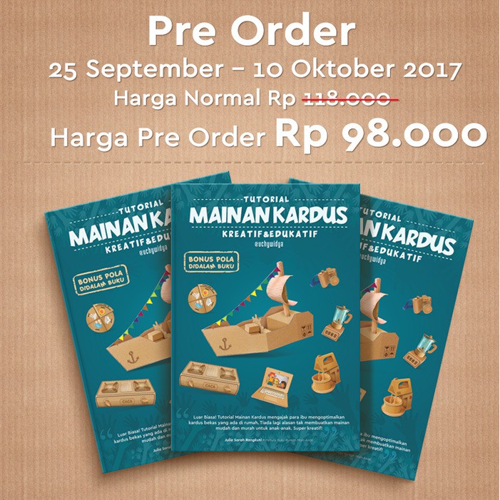 Detail Buku Tutorial Mainan Kardus Nomer 2