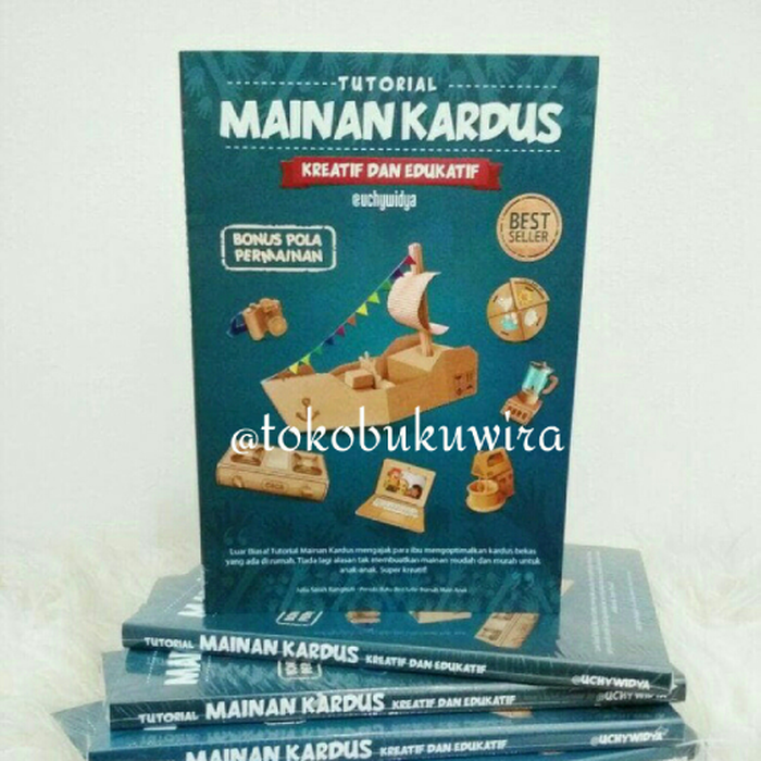 Detail Buku Tutorial Mainan Kardus Nomer 30